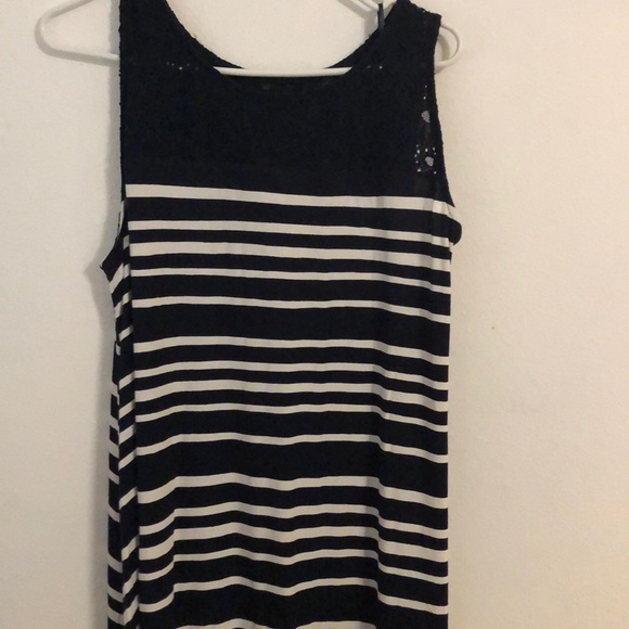 Lane Bryant - High low - Never Worn - navy/black - Picture 1 of 2